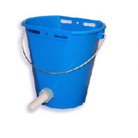 Balde para terneros con tetina