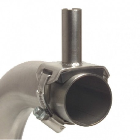 Entrada de leche con abrazadera 30 – 50